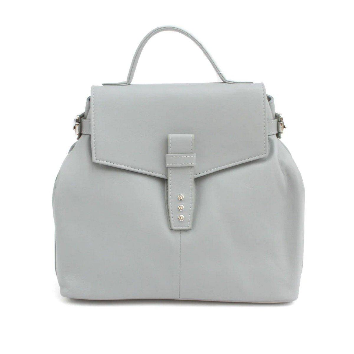 Handtasche Noa, Leder Damen Grau ONE SIZE von Eastern Counties Leather