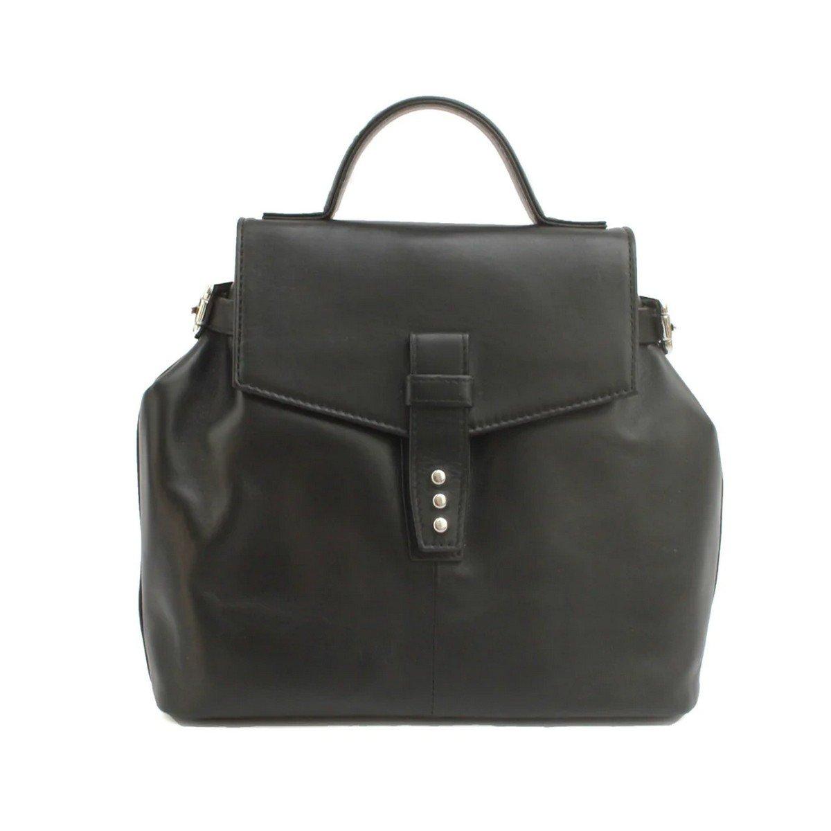 Handtasche Noa, Leder Damen Schwarz ONE SIZE von Eastern Counties Leather