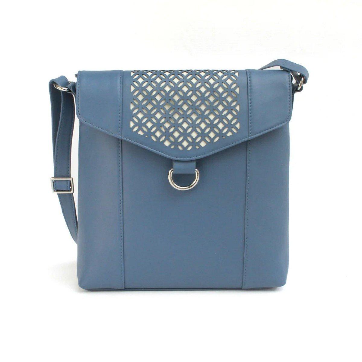 Janie Handtasche Damen Blau ONE SIZE von Eastern Counties Leather