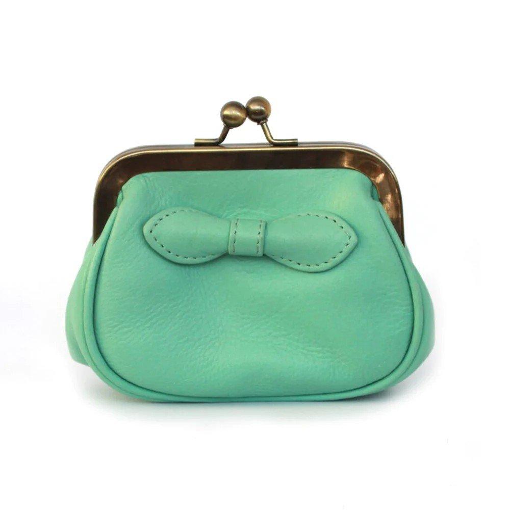 Lara Leder Brieftasche Damen Mint ONE SIZE von Eastern Counties Leather