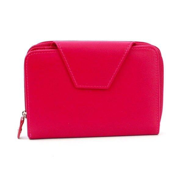 Lois Brieftasche Unifarben Damen Pink ONE SIZE von Eastern Counties Leather