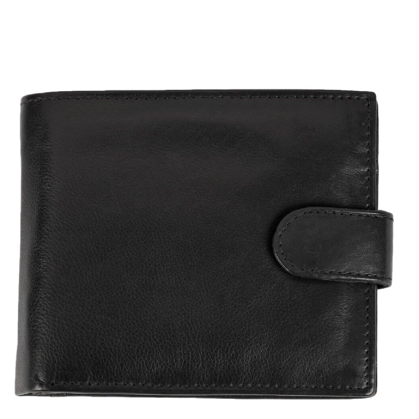 Royal Ram Brieftasche Harry Herren Schwarz ONE SIZE von Eastern Counties Leather