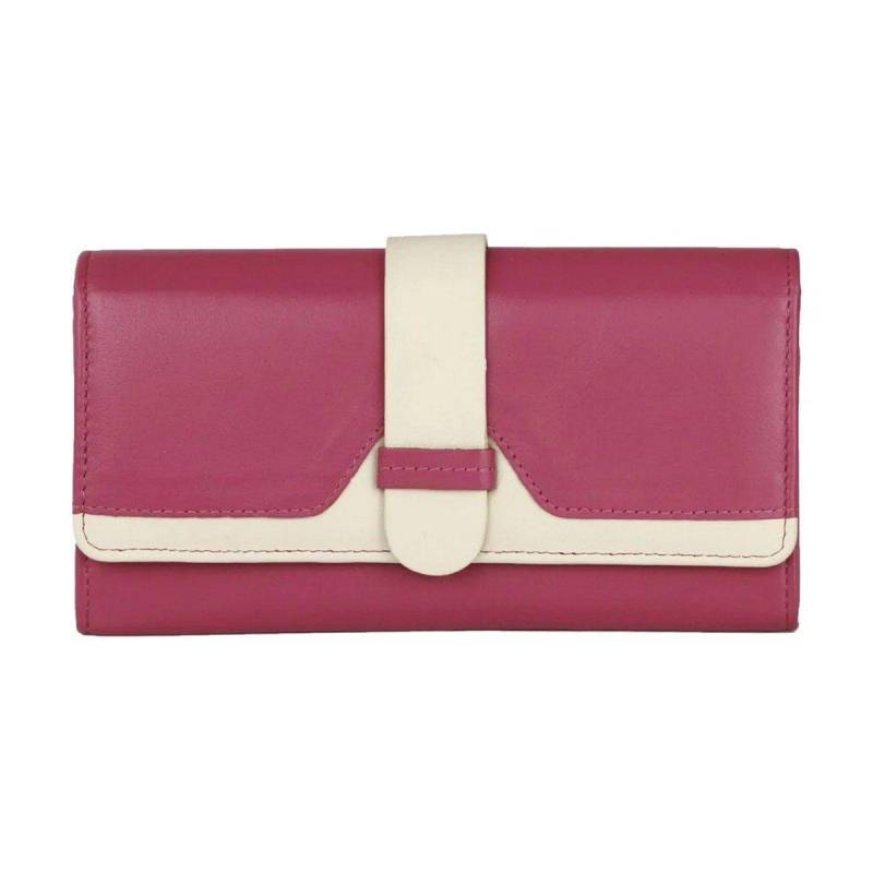 Rita -kontrastgrundstück Damen Pink ONE SIZE von Eastern Counties Leather