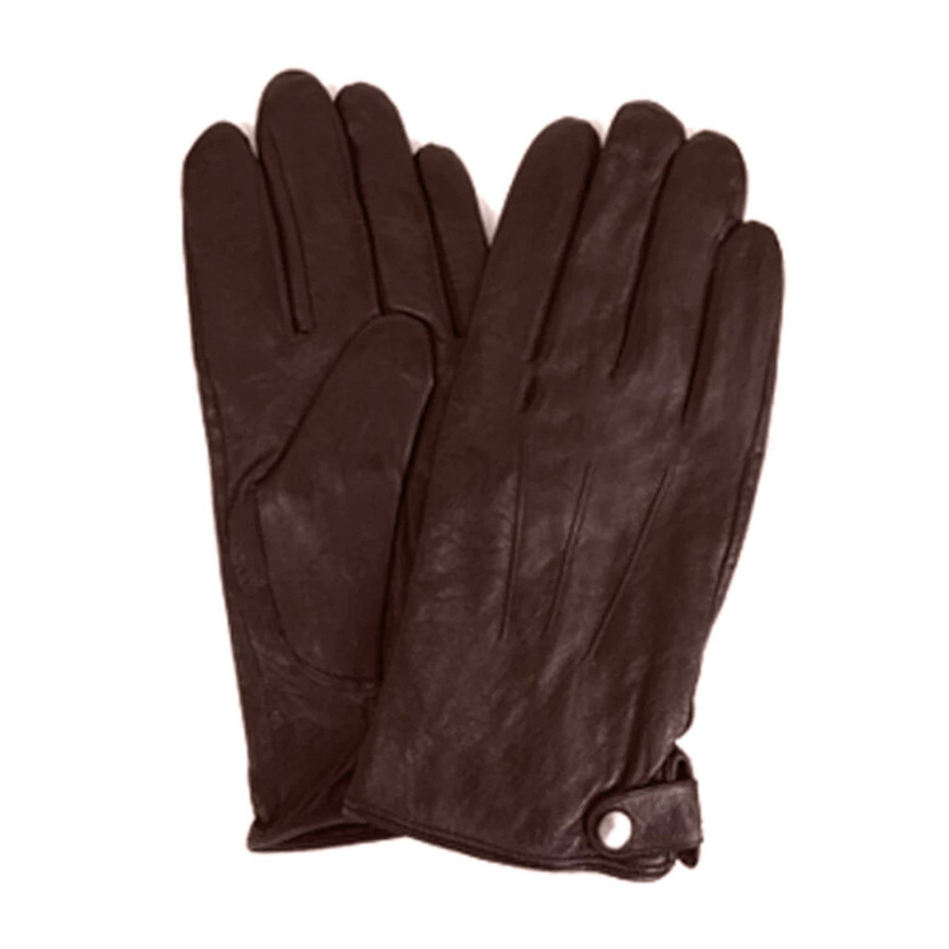 Winterhandschuhe Classic, Leder Herren Braun L von Eastern Counties Leather