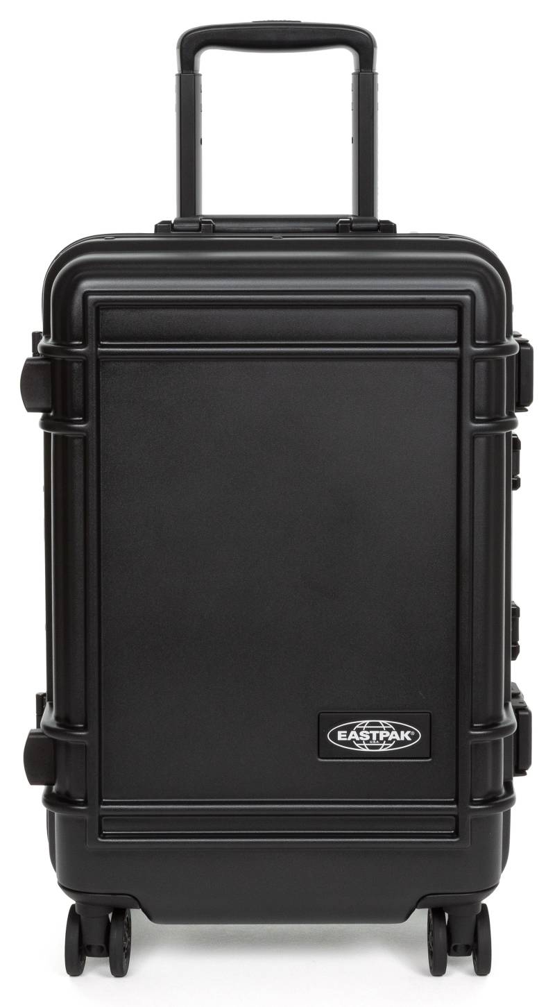 Eastpak Hartschalen-Trolley »RESIST'R CASE S BRUSHED METAL mit 30 Jahren Garantie«, 4 Rollen, Reisegepäck Handgepäck-Koffer TSA-Zahlenschloss von Eastpak