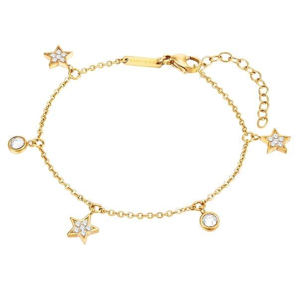 Armband Stern Damen Gold 17cm von Eastside