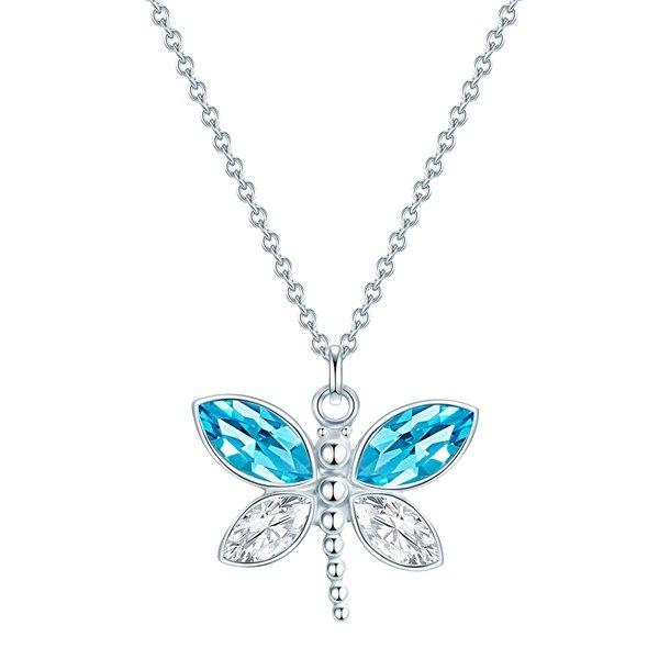 Halskette Schmetterling Damen Silber 40cm von Eastside