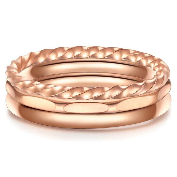 Ring Damen Goldrosa 50 von Eastside