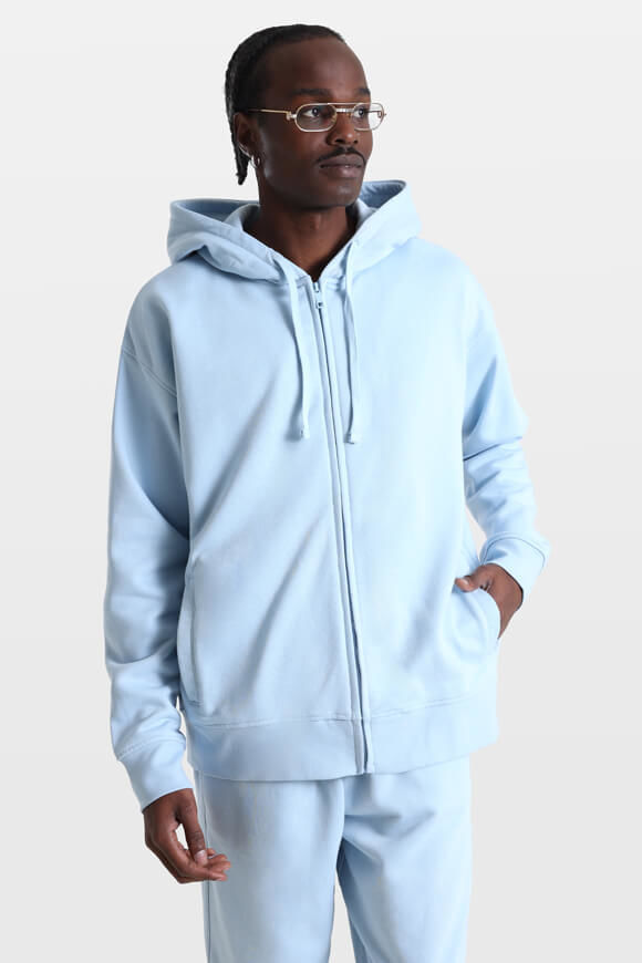 Eazy Oversize Kapuzensweatjacke | Hellblau | Herren | M Eazy Oversize Kapuzensweatjacke | Hellblau | Herren | M von Eazy