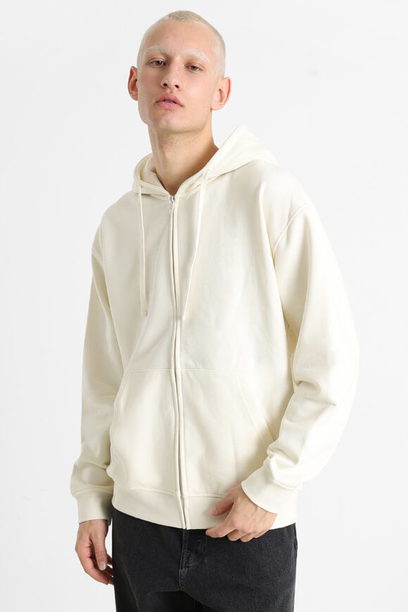 Eazy Oversize Kapuzensweatjacke | Vanilla | Herren | XXL Eazy Oversize Kapuzensweatjacke | Vanilla | Herren | XXL von Eazy