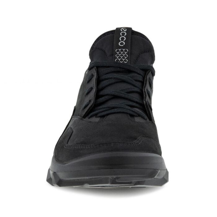 Ecco Damen Sneaker aus Nubuckleder schwarz, 38 von Ecco