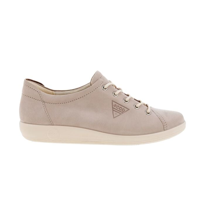 Ecco Damen Sneaker aus Leder sand, 40 von Ecco