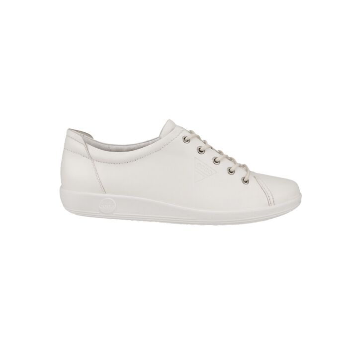 Ecco Damen Sneaker aus Leder weiss, 39 von Ecco