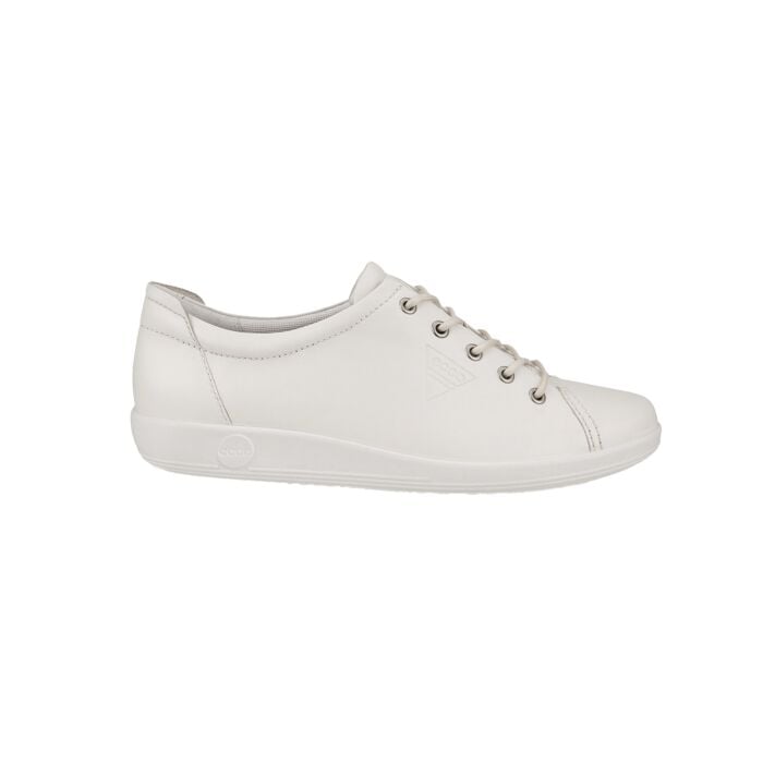 Ecco Damen Sneaker aus Leder weiss, 40 von Ecco