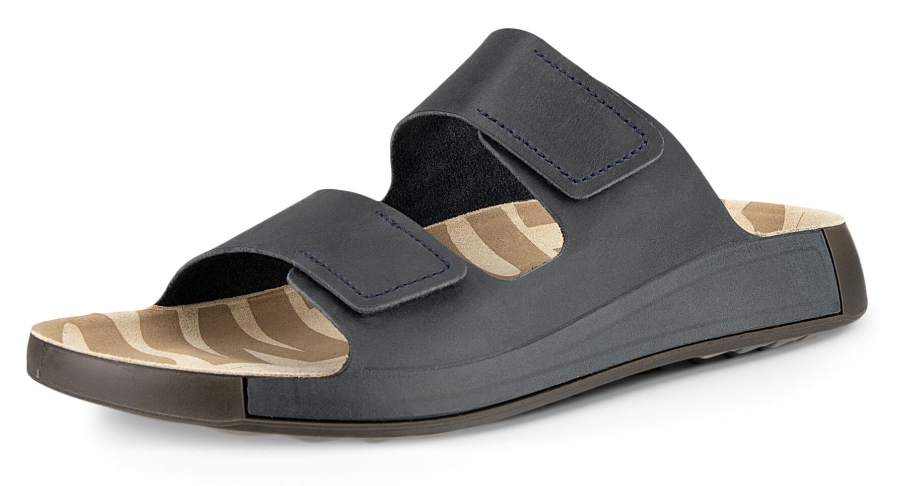 Ecco Pantolette »Cozmo M«, Sommerschuh, Schlappen, Klettschuh mit dezenten Ziernähten Ecco Pantolette »Cozmo M«, Sommerschuh, Schlappen, Klettschuh mit dezenten Ziernähten von Ecco