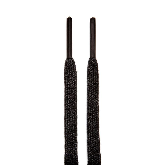 Ecco Schnürsenkel flach aus Spun Polyester 120cm, schwarz von Ecco