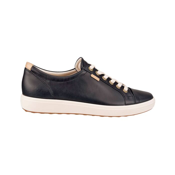 Ecco eleganter Leder Sneaker für Damen royal, 41 von Ecco