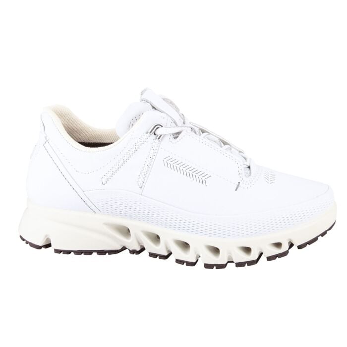 Sportlicher Ecco Damen Sneaker aus Nappeleder weiss, 37 von Ecco