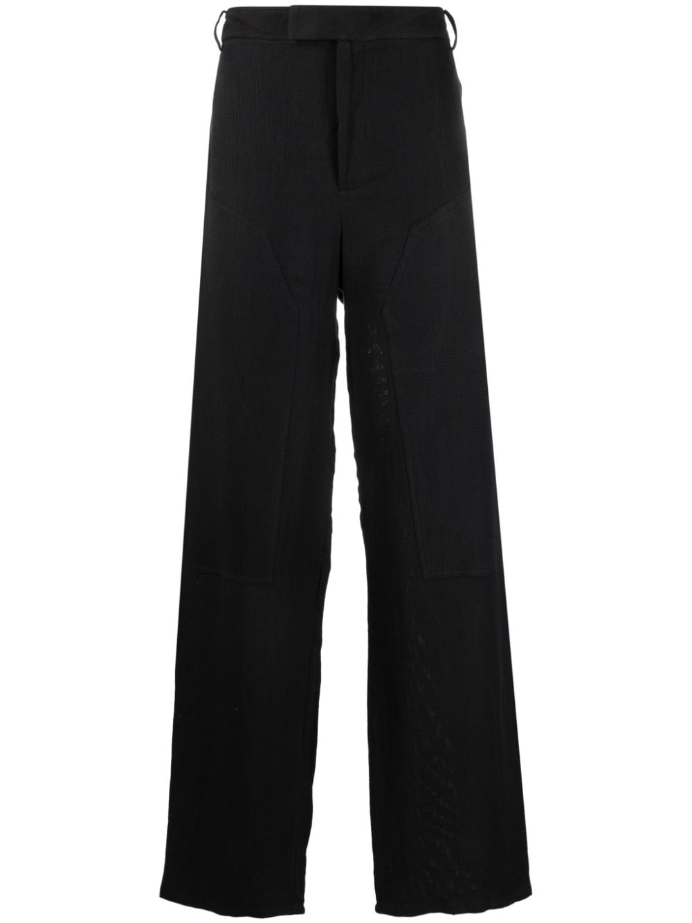 Eckhaus Latta straight-leg tailored trousers - Black von Eckhaus Latta