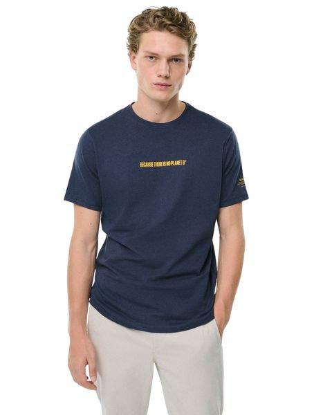 Birca Deepnavy - T-shirt Herren Unisex Dunkelblau L von Ecoalf