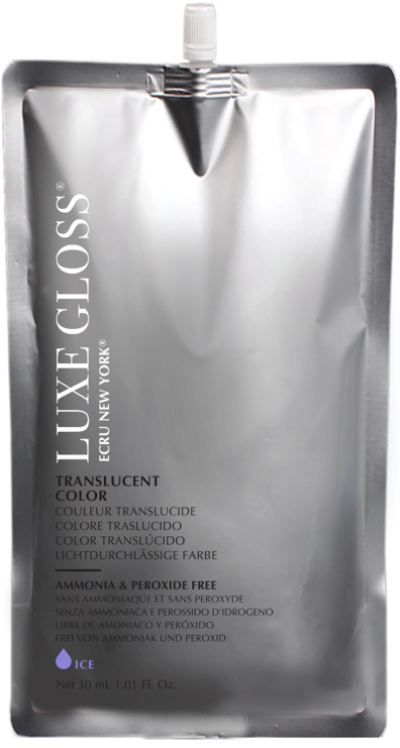 LUXE GLOSS - Translucent Color Ice Sample Packett von Ecru New York