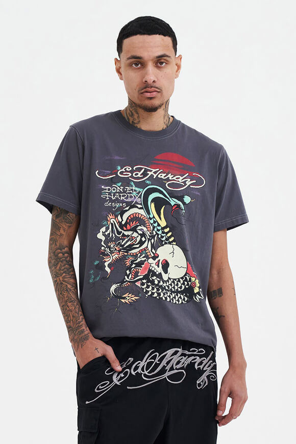 Ed Hardy T-Shirt | Charcoal | Herren | L Ed Hardy T-Shirt | Charcoal | Herren | L von Ed Hardy