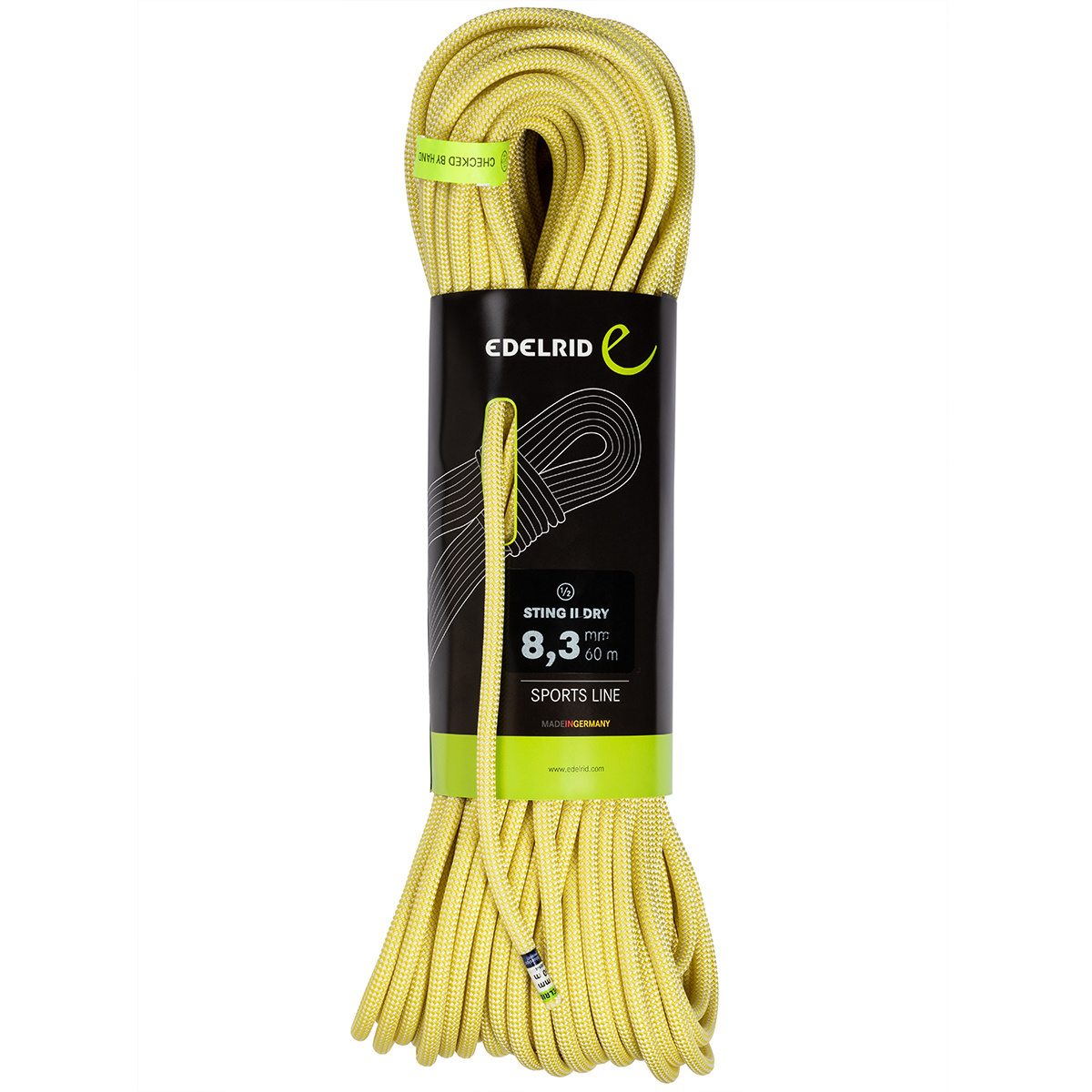 Edelrid Bergzeit 8,3 Sting II Dry Halbseil von Edelrid