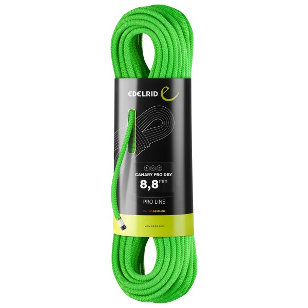 Edelrid - Canary Pro Dry 8,8 - Einfachseil Gr 40 m grün von Edelrid