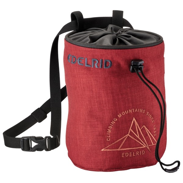 Edelrid - Chalk Bag Rodeo Large - Chalkbag Gr One Size rot von Edelrid