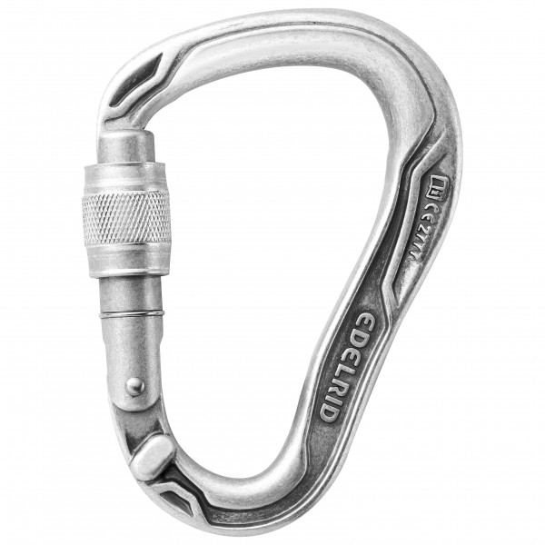 Edelrid - HMS Bullet Screw Eco - HMS-Karabiner grau von Edelrid