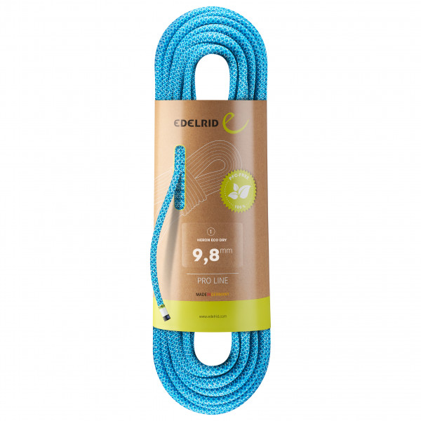 Edelrid - Heron Eco Dry 9,8 - Einfachseil Gr 50 m bunt von Edelrid