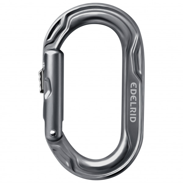 Edelrid - Kiwi Slider - Verschlusskarabiner grau von Edelrid