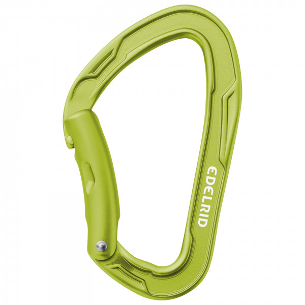 Edelrid - Mission Bent - Schnappkarabiner grün von Edelrid