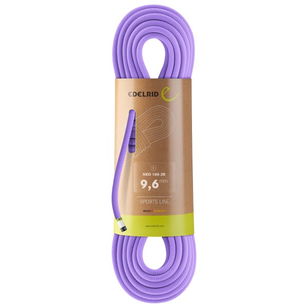 Edelrid - Neo 100 3R 9,6 - Einfachseil Gr 50 m lila von Edelrid