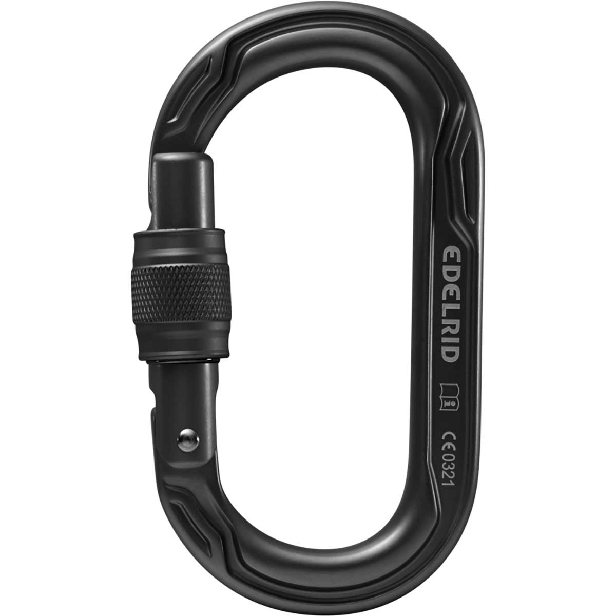 Edelrid Oval Power 2500 Screw Karabiner von Edelrid