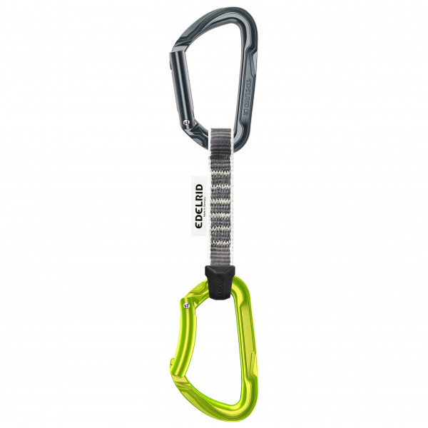 Edelrid - Pure Set II - Express-Set Gr 10 cm grau von Edelrid