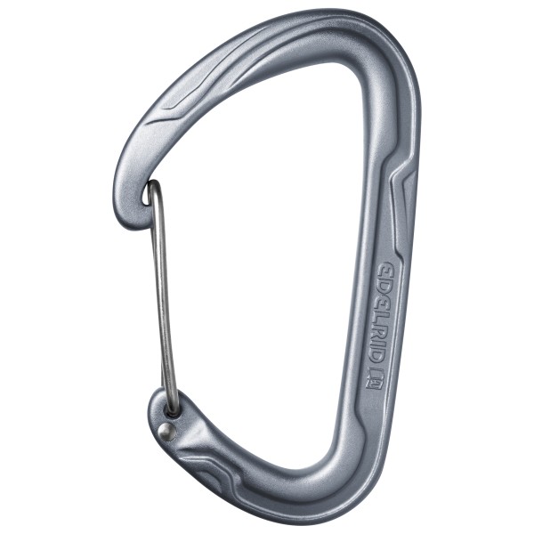 Edelrid - Pure Wire III - Schnappkarabiner grau von Edelrid