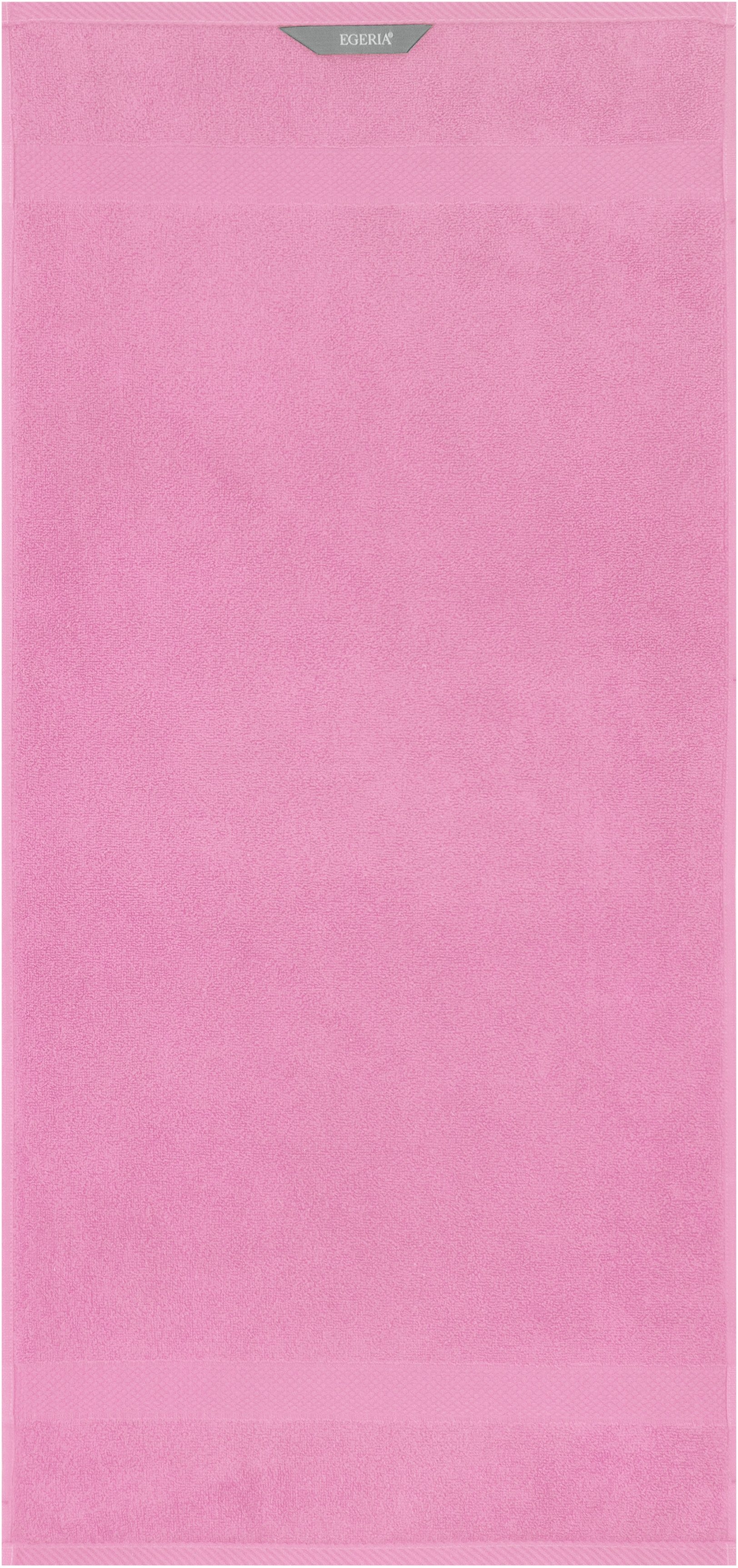 Egeria Badetuch »Diamant«, (1 St., Badetuch 70 x 140 cm), Uni Programm mit schmaler Bordüre, 100 % Baumwolle Egeria Badetuch »Diamant«, (1 St., Badetuch 70 x 140 cm), Uni Programm mit schmaler Bordüre, 100 % Baumwolle von Egeria