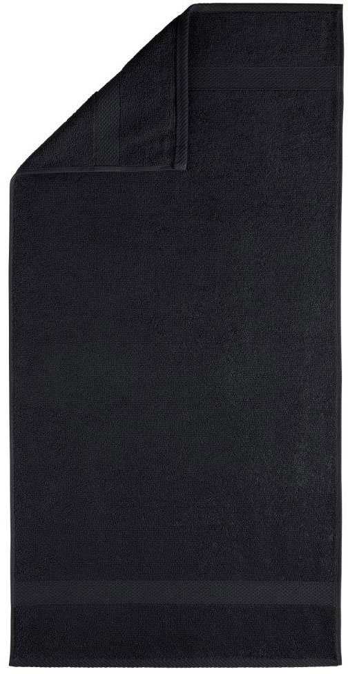 Egeria Badetuch »Diamant«, (1 St., Badetuch 70 x 140 cm), Uni Programm mit schmaler Bordüre, 100 % Baumwolle von Egeria