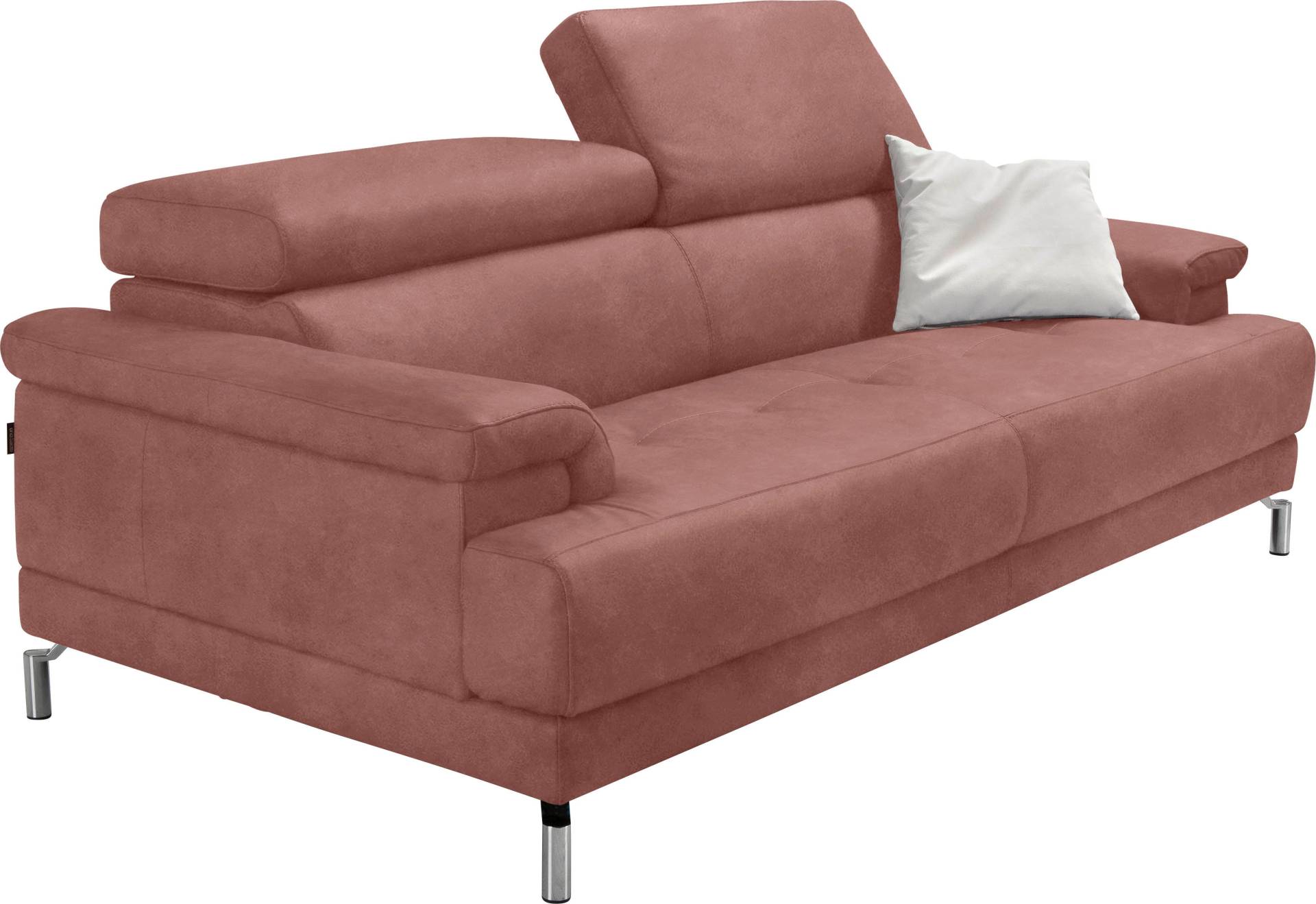 Egoitaliano 2,5-Sitzer »Soul, Design und Sitzkomfort auf hohem Niveau, tolle Details«, inkl. Kopfteilverstellung für noch mehr Komfort, Designfuss Egoitaliano 2,5-Sitzer »Soul, Design und Sitzkomfort auf hohem Niveau, tolle Details«, inkl. Kopfteilverstellung für noch mehr Komfort, Designfuss von Egoitaliano