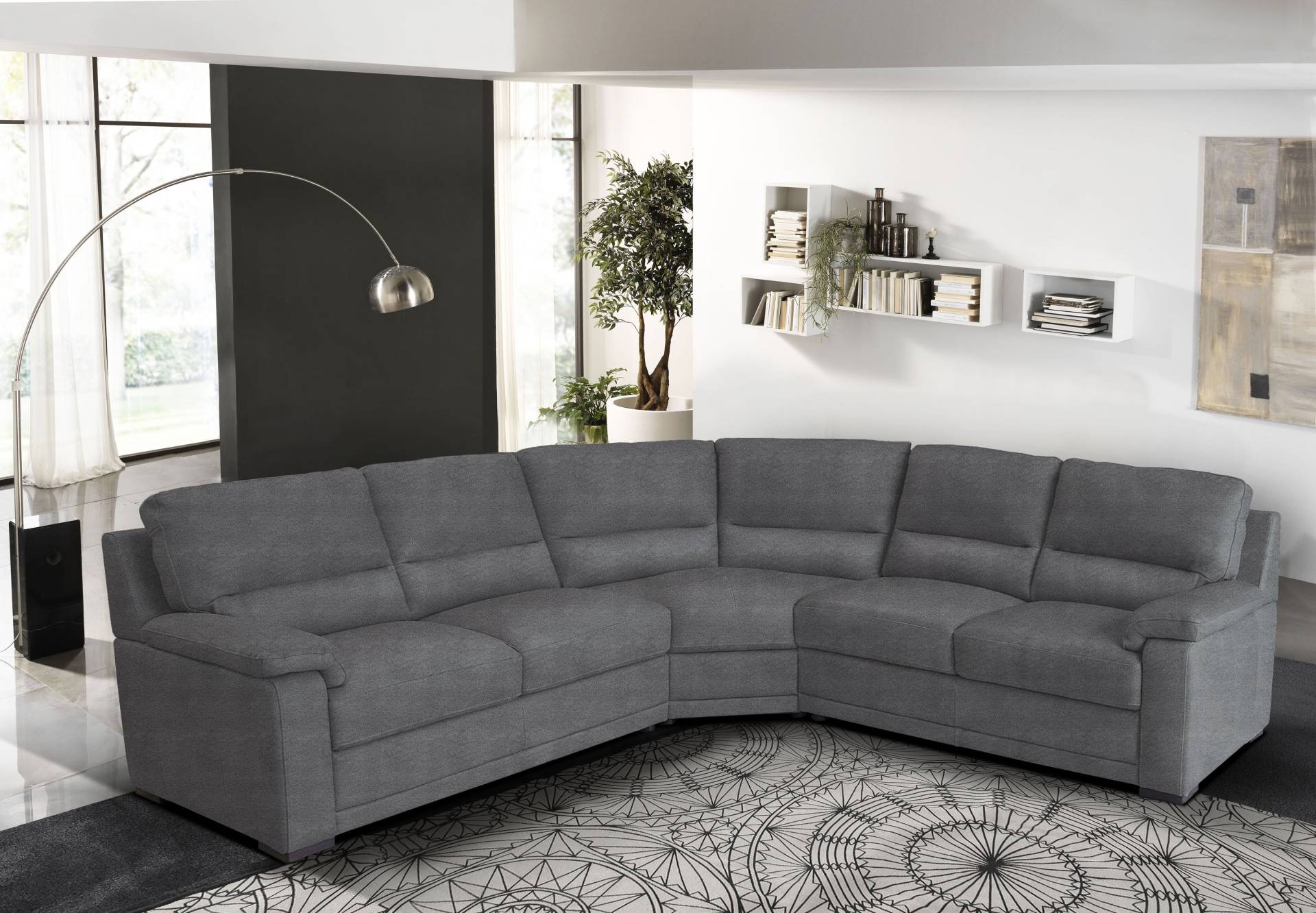 Egoitaliano Ecksofa »Doris, modernes Designerecksofa in hochwertigen Microfaserqualitäten«, edle Detailverarbeitung, wahlweise fleckenabweisend oder in Lederoptik Egoitaliano Ecksofa »Doris, modernes Designerecksofa in hochwertigen Microfaserqualitäten«, edle Detailverarbeitung, wahlweise fleckenabweisend oder in Lederoptik von Egoitaliano