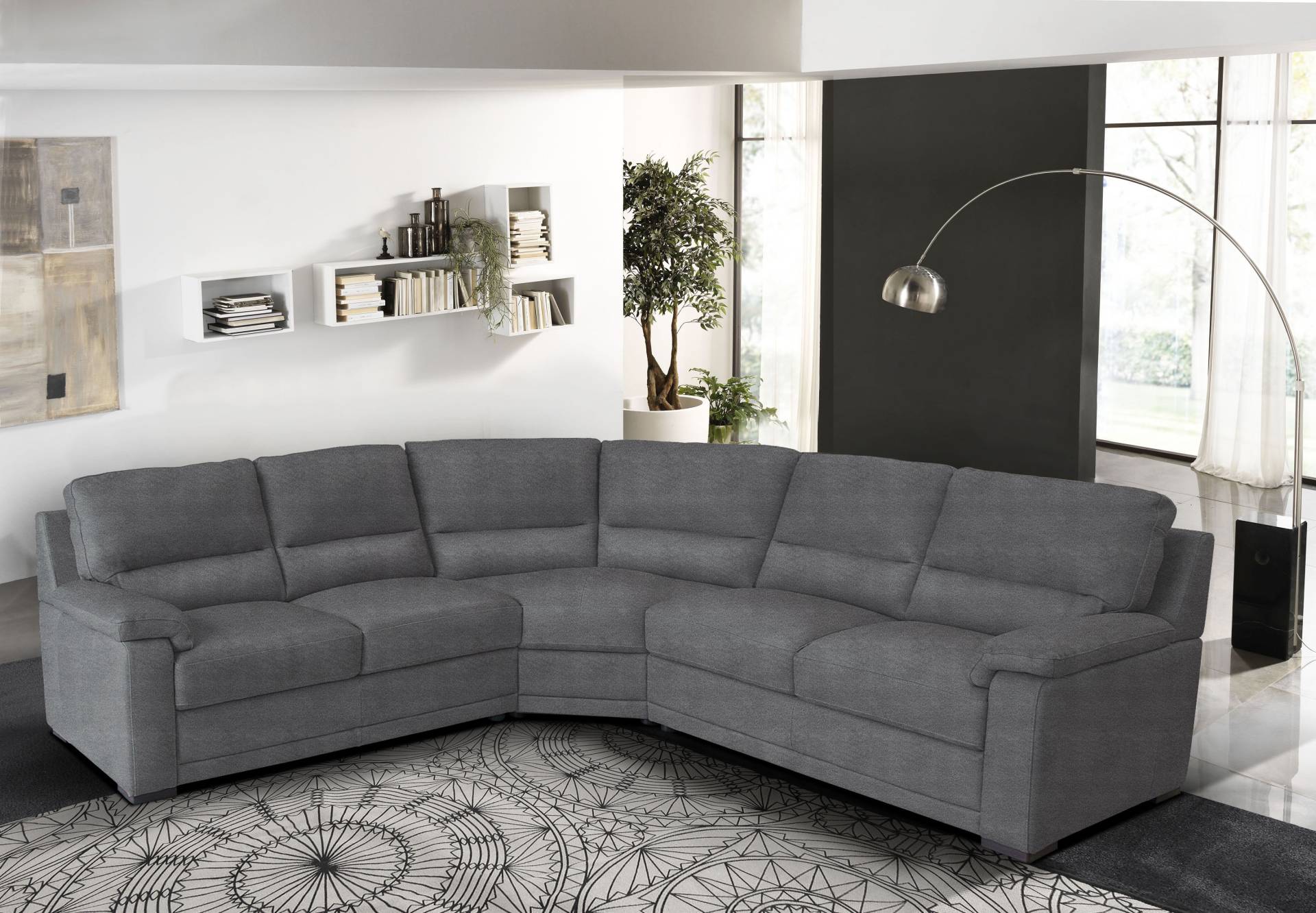 Egoitaliano Ecksofa »Doris, modernes Designerecksofa in hochwertigen Microfaserqualitäten«, edle Detailverarbeitung, wahlweise fleckenabweisend oder in Lederoptik Egoitaliano Ecksofa »Doris, modernes Designerecksofa in hochwertigen Microfaserqualitäten«, edle Detailverarbeitung, wahlweise fleckenabweisend oder in Lederoptik von Egoitaliano