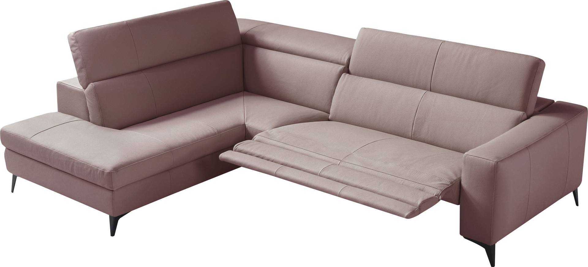 Egoitaliano Ecksofa »Edith, Designsofa mit hohem Sitzkomfort, L-Form«, inkl. elektrischer Relaxfunktion und manuell verstellbaren Kopfteilen Egoitaliano Ecksofa »Edith, Designsofa mit hohem Sitzkomfort, L-Form«, inkl. elektrischer Relaxfunktion und manuell verstellbaren Kopfteilen von Egoitaliano