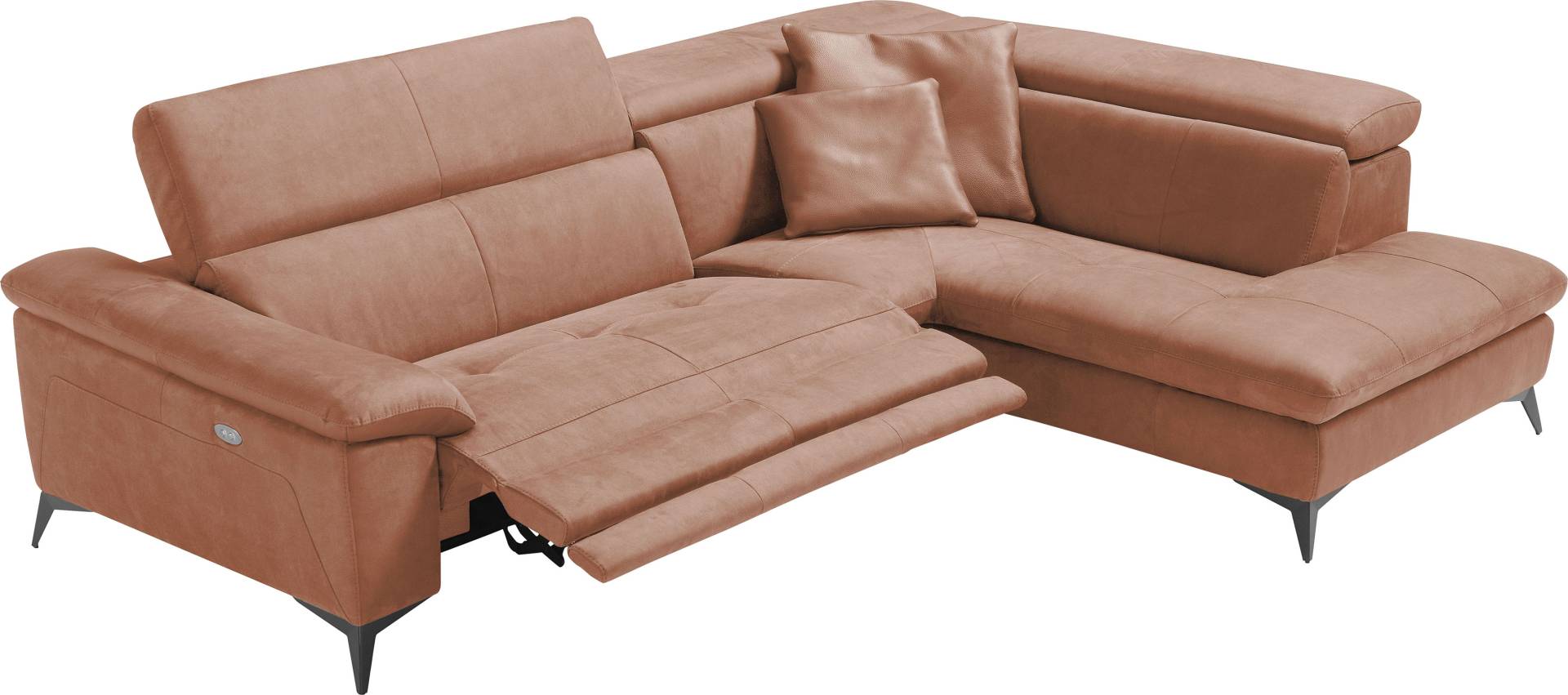 Egoitaliano Ecksofa »Martine«, mit Ottomane, elektrischer Relaxfunktion und Kopfteilverstellung Egoitaliano Ecksofa »Martine«, mit Ottomane, elektrischer Relaxfunktion und Kopfteilverstellung von Egoitaliano