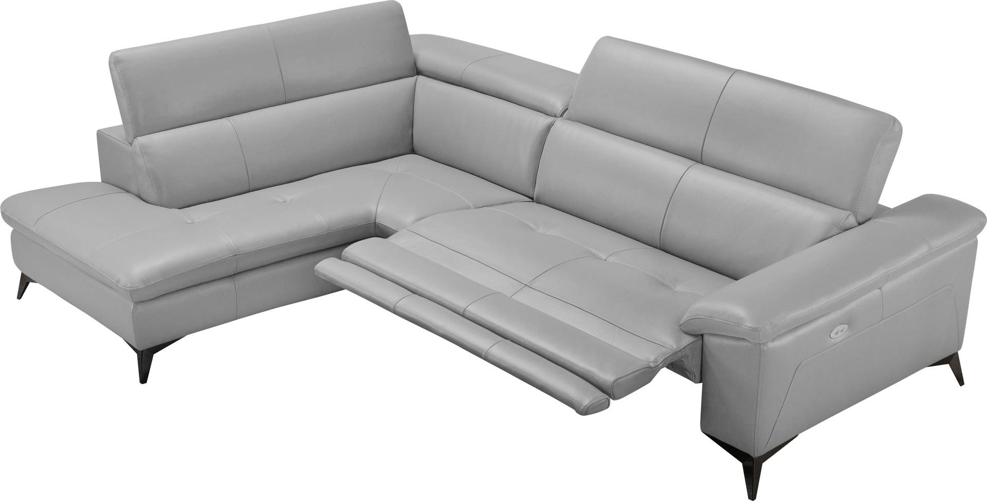 Egoitaliano Ecksofa »Martine«, mit Ottomane, elektrischer Relaxfunktion und Kopfteilverstellung Egoitaliano Ecksofa »Martine«, mit Ottomane, elektrischer Relaxfunktion und Kopfteilverstellung von Egoitaliano