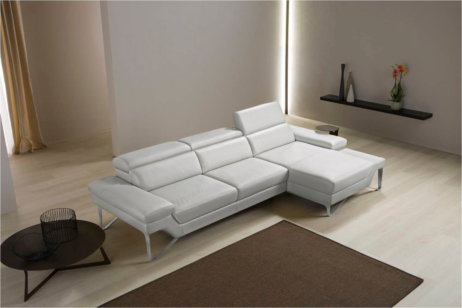 Egoitaliano Ecksofa »Princess, elegantes Designsofa mit erstklassigem Sitzkomfort, L-Form«, mit Recamiere, inkl. Kopfteilverstellung, edle Designmetallfüsse Egoitaliano Ecksofa »Princess, elegantes Designsofa mit erstklassigem Sitzkomfort, L-Form«, mit Recamiere, inkl. Kopfteilverstellung, edle Designmetallfüsse von Egoitaliano