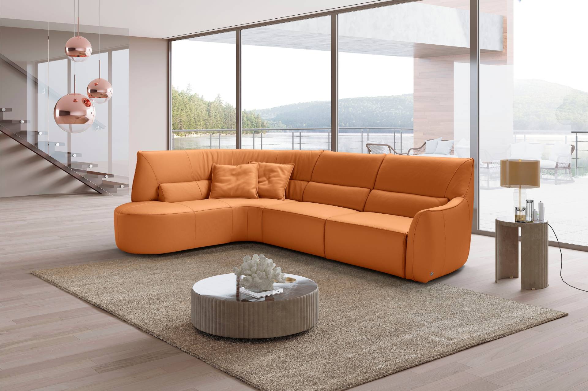 Egoitaliano Ecksofa »Puffy«, mit Ottomane, wahlweise mit und ohne elektrischer Relaxfunktion Egoitaliano Ecksofa »Puffy«, mit Ottomane, wahlweise mit und ohne elektrischer Relaxfunktion von Egoitaliano