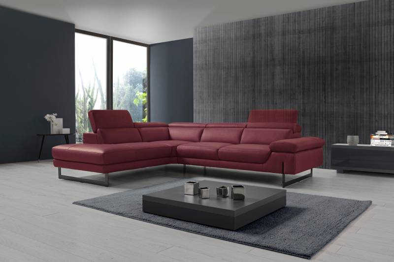 Egoitaliano Ecksofa »Queenie, extravagantes Sofa mit erstklassigem Sitzkomfort«, mit verstellbarer Armlehne und Kopfteilen für Wohlfühlkomfort von Egoitaliano