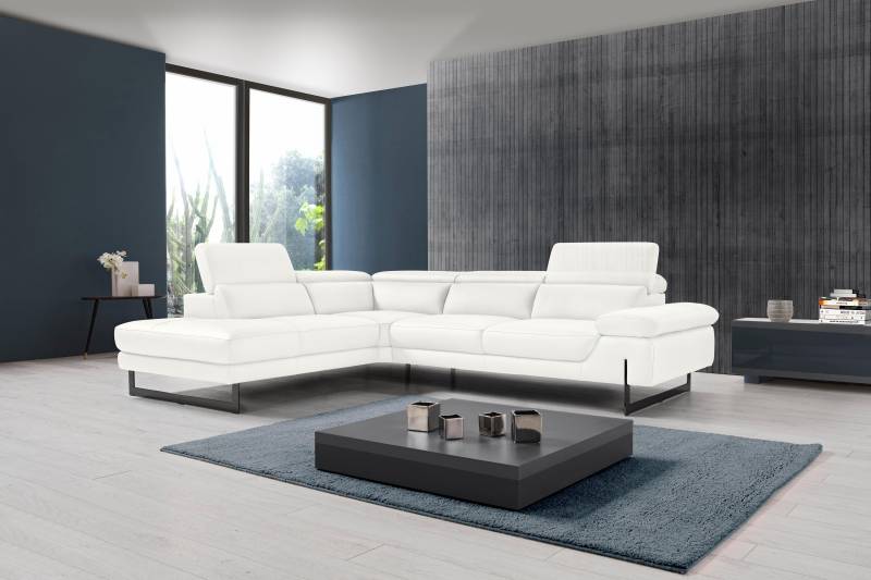 Egoitaliano Ecksofa »Queenie, extravagantes Sofa mit erstklassigem Sitzkomfort«, mit verstellbarer Armlehne und Kopfteilen für Wohlfühlkomfort von Egoitaliano