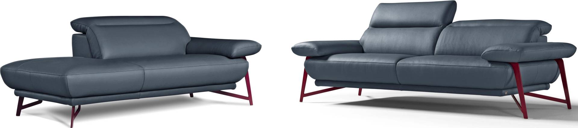 Egoitaliano Polstergarnitur »Anais, Design mit hohem Sitzkomfort für mehr Bequemlichkeit«, Set: bestehend aus Sofa und Ottomane, inkl. Kopfteilverstellung Egoitaliano Polstergarnitur »Anais, Design mit hohem Sitzkomfort für mehr Bequemlichkeit«, Set: bestehend aus Sofa und Ottomane, inkl. Kopfteilverstellung von Egoitaliano
